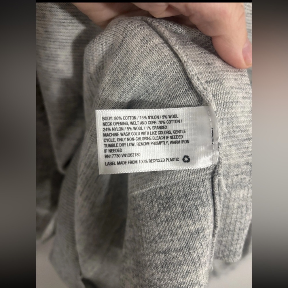 Goodfellow & Co Men's Gray Crewneck Sweater Size XL - Picture 5 of 5